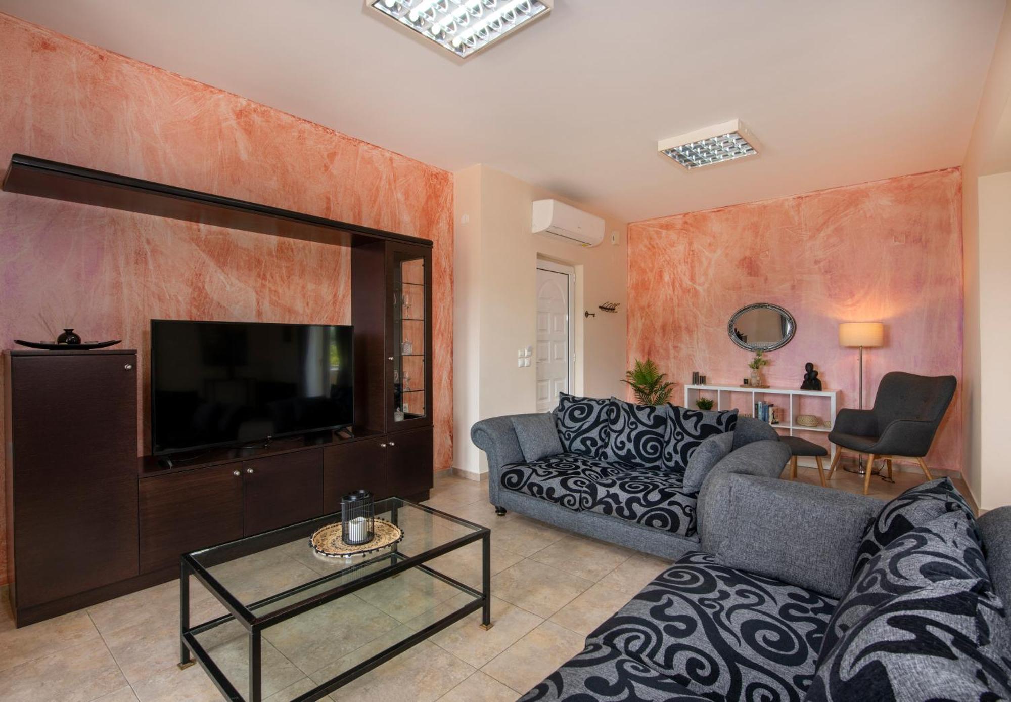 Valia'S House Daire Kato Daratso Dış mekan fotoğraf
