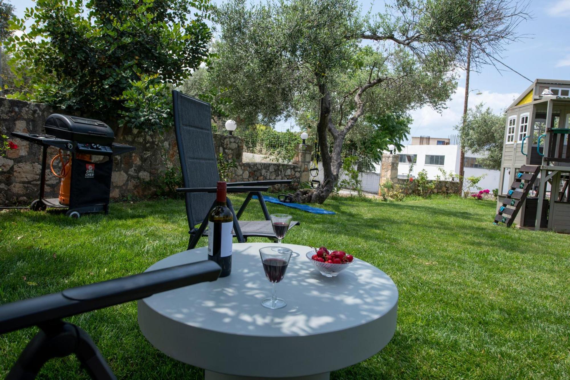 Valia'S House Daire Kato Daratso Dış mekan fotoğraf